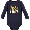 image:imageHudson Baby Unisex Baby Cotton Bodysuit Pant and Shoe SetHola Ladies Long Sleeve