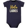 image:imageHudson Baby Unisex Baby Cotton Bodysuit Pant and Shoe SetHola Ladies Short Sleeve