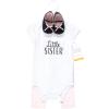 image:imageHudson Baby Unisex Baby Cotton Bodysuit Pant and Shoe SetLittle Sister Bow