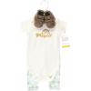 image:imageHudson Baby Unisex Baby Cotton Bodysuit Pant and Shoe SetMagical Rainbow Short Sleeve