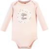 image:imageHudson Baby Unisex Baby Cotton Bodysuit Pant and Shoe SetSage Floral Wreath Long Sleeve