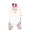 image:imageHudson Baby Unisex Baby Cotton Bodysuit Pant and Shoe SetSo Stinkin Cute