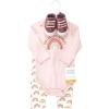 image:imageHudson Baby Unisex Baby Cotton Bodysuit Pant and Shoe SetSunshine Rainbows