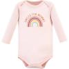 image:imageHudson Baby Unisex Baby Cotton Bodysuit Pant and Shoe SetSunshine Rainbows