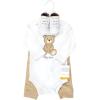 image:imageHudson Baby Unisex Baby Cotton Bodysuit Pant and Shoe SetTeddy Bears Long Sleeve