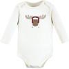 image:imageHudson Baby Unisex Baby Cotton Bodysuit Pant and Shoe SetWinter Moose