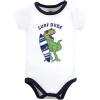 image:imageHudson Baby Unisex Baby Cotton Bodysuit Shorts and Shoe SetSurf Dude