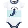 image:imageHudson Baby Unisex Baby Cotton Bodysuit Shorts and Shoe SetUnderwater Whale