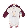 image:imageHudson Baby Unisex Baby Cotton Hoodie Bodysuit or Tee Top and Pant SetFall Floral Baby