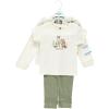 image:imageHudson Baby Unisex Baby Cotton Hoodie Bodysuit or Tee Top and Pant SetForest Animals