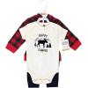 image:imageHudson Baby Unisex Baby Cotton Hoodie Bodysuit or Tee Top and Pant SetPlaid Moose Baby