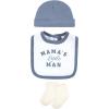 image:imageHudson Baby Unisex Baby Cotton Layette SetBlue Suspenders
