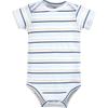 image:imageHudson Baby Unisex Baby Cotton Layette SetBlue Suspenders