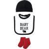 image:imageHudson Baby Unisex Baby Cotton Layette SetBuffalo Plaid Bear