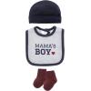 image:imageHudson Baby Unisex Baby Cotton Layette SetBurgundy Mamas Boy