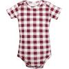 image:imageHudson Baby Unisex Baby Cotton Layette SetBurgundy Tan Suspenders