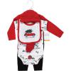 image:imageHudson Baby Unisex Baby Cotton Layette SetChristmas Scene