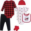 image:imageHudson Baby Unisex Baby Cotton Layette SetChristmas Tree