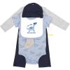 image:imageHudson Baby Unisex Baby Cotton Layette SetCool Skateboard Dino