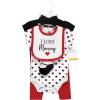 image:imageHudson Baby Unisex Baby Cotton Layette SetGirl Mommy Red Black
