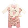image:imageHudson Baby Unisex Baby Cotton Layette SetLeopard Bow