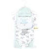image:imageHudson Baby Unisex Baby Cotton Layette SetMint Gray Elephant