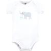 image:imageHudson Baby Unisex Baby Cotton Layette SetMint Gray Elephant