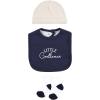 image:imageHudson Baby Unisex Baby Cotton Layette SetNavy Beige Gentleman