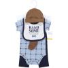 image:imageHudson Baby Unisex Baby Cotton Layette SetNavy Handsome Daddy