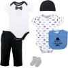 image:imageHudson Baby Unisex Baby Cotton Layette SetPerfect Gentleman