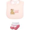 image:imageHudson Baby Unisex Baby Cotton Layette SetPink Snuggle Bear