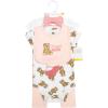 image:imageHudson Baby Unisex Baby Cotton Layette SetPink Snuggle Bear