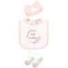 image:imageHudson Baby Unisex Baby Cotton Layette SetPink Taupe Darling