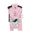 image:imageHudson Baby Unisex Baby Cotton Layette SetPrincess