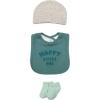 image:imageHudson Baby Unisex Baby Cotton Layette SetTeal Hot Air Balloon