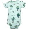 image:imageHudson Baby Unisex Baby Cotton Layette SetTeal Hot Air Balloon