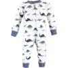 image:imageHudson Baby Unisex Baby Cotton Sleep and PlayBlue Green Dino