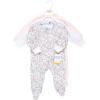 image:imageHudson Baby Unisex Baby Cotton Sleep and PlayOutline Floral Soft Pink