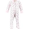 image:imageHudson Baby Unisex Baby Cotton Sleep and PlayPink Bows