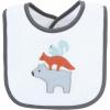 image:imageHudson Baby Unisex Baby Cotton Terry Drooler Bibs With Fiber FillingBoy Gray Woodland