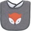 image:imageHudson Baby Unisex Baby Cotton Terry Drooler Bibs With Fiber FillingBoy Gray Woodland