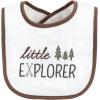 image:imageHudson Baby Unisex Baby Cotton Terry Drooler Bibs With Fiber FillingBoy Moose Bear