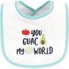 image:imageHudson Baby Unisex Baby Cotton Terry Drooler Bibs With Fiber FillingFood Neutral