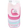 image:imageHudson Baby Unisex Baby Cotton Terry Drooler Bibs With Fiber FillingGirl Dino