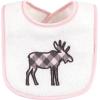 image:imageHudson Baby Unisex Baby Cotton Terry Drooler Bibs With Fiber FillingGirl Moose Bear