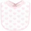 image:imageHudson Baby Unisex Baby Cotton Terry Drooler Bibs With Fiber FillingHeaven Sent Heart Arrow