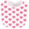 image:imageHudson Baby Unisex Baby Cotton Terry Drooler Bibs With Fiber FillingI Love Mommy Lt Pink