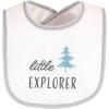 image:imageHudson Baby Unisex Baby Cotton Terry Drooler Bibs With Fiber FillingNeutral Woodland