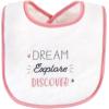 image:imageHudson Baby Unisex Baby Cotton Terry Drooler Bibs With Fiber FillingPink Girl Woodland