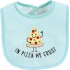 image:imageHudson Baby Unisex Baby Cotton Terry Drooler Bibs With Fiber FillingPizza Taco